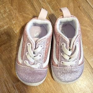 Vans Sparkle Crib Shoes